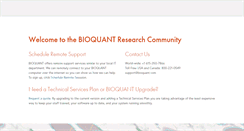 Desktop Screenshot of community.bioquant.com